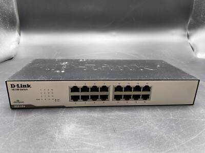 D-Link  DSS (DSS16+) 16-Ports Rack-Mountable Switch
