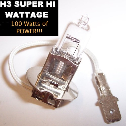 1 single High Wattage H3 12V 100W Clear Halogen Fog Light Headlight Bulb - 第 1/5 張圖片