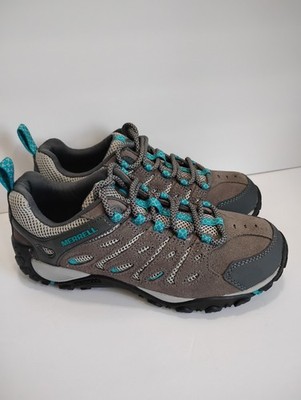 Merrell Women's Hiking Sh Gray/Teal/Black US 9 Medium MPN J599562 Crossdlander 2