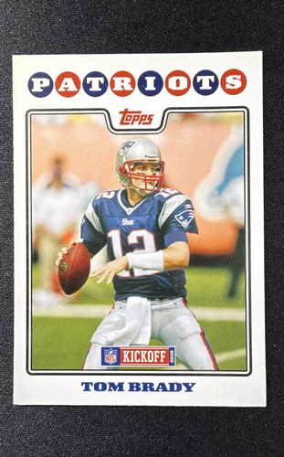 Tom Brady #111 2008 Topps Kickoff card