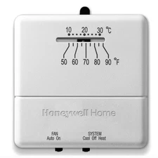 Honeywell Home 24-Volt Non-Programmable Thermostat Single-Stage Heating/Cooling