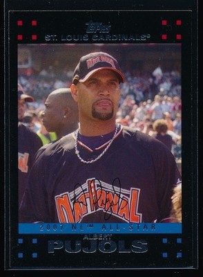 2007 Topps Updates & Highlights Albert Pujols #UH254 2007 NL All Star