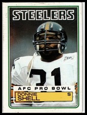 1983 Topps #365 Donnie Shell