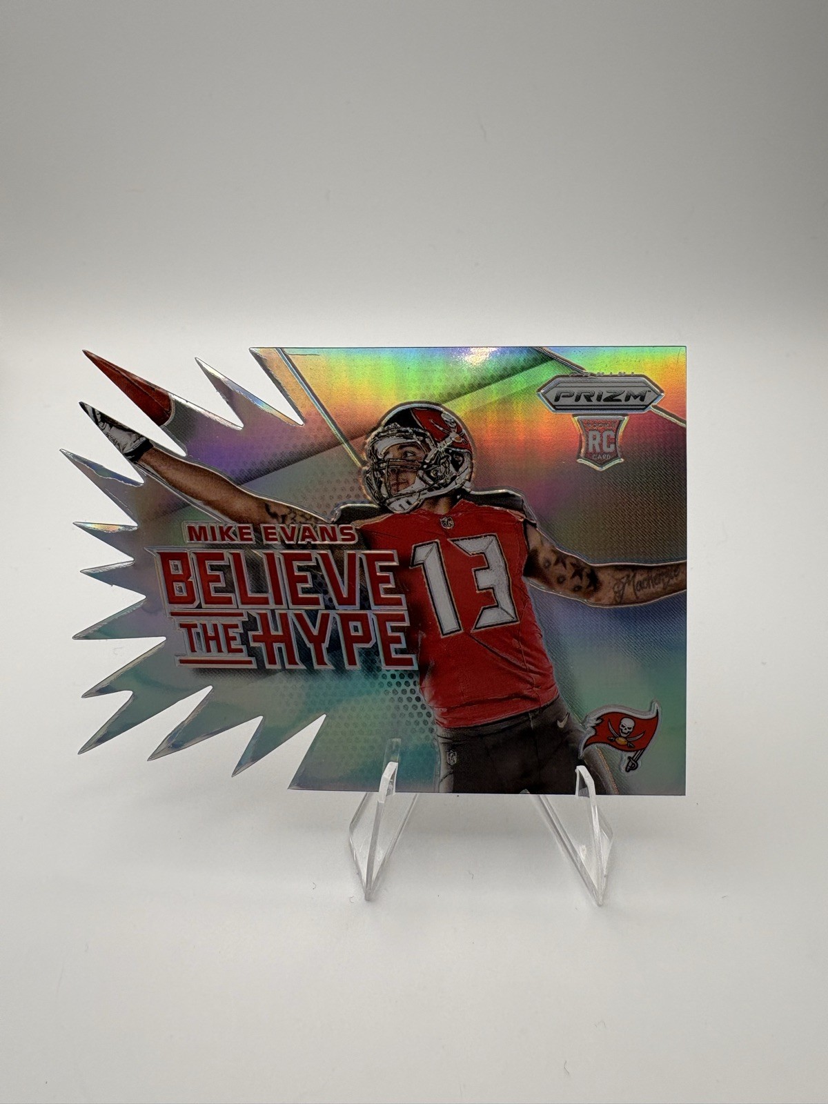 2014 Panini Prizm - Believe the Hype Silver Mike Evans #BH5 (RC)