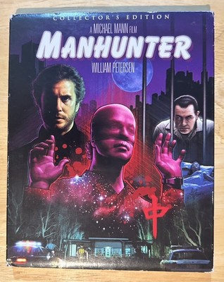 MANHUNTER   Scream Factory Collector's Edition 2 Disc Blu-ray w/ SLIPCOVER OOP!