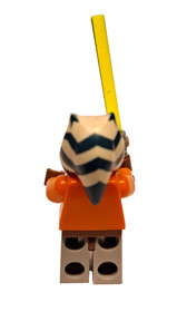 Lego Star Wars Minifigure Ahsoka Tano from set 7675 AT-TE including lightsaber