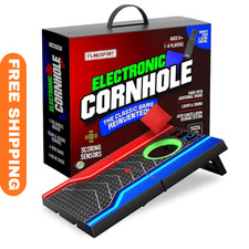 Electronic Cornhole Board Set with Auto Scori...
