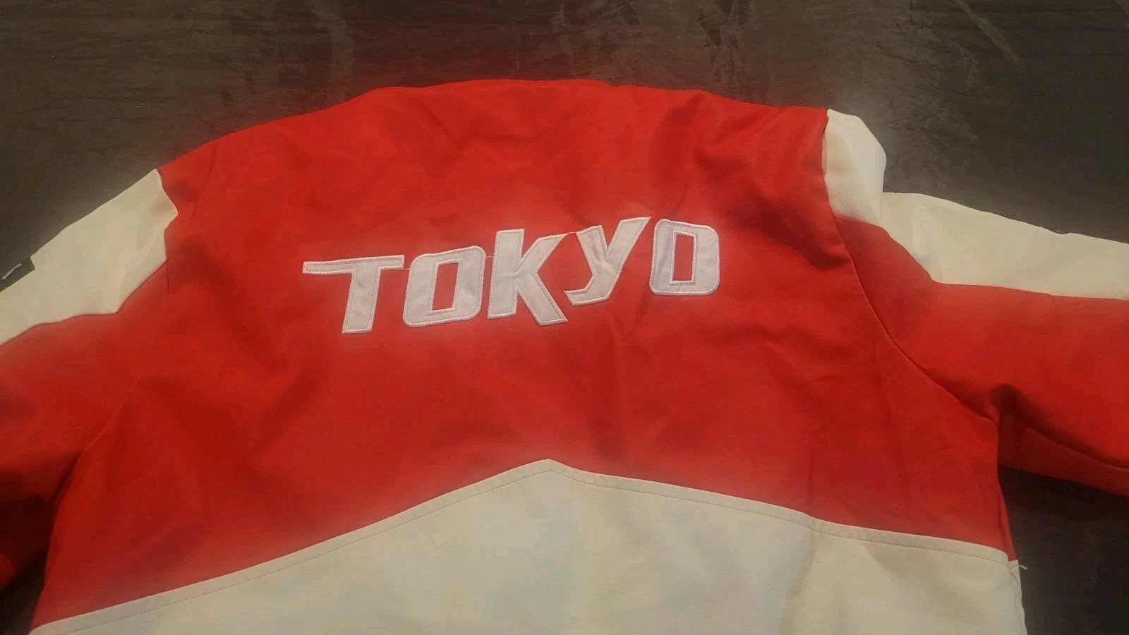 XL Motorcycle Jacket Red White Route 66 Tokyo Biker Men's image 8