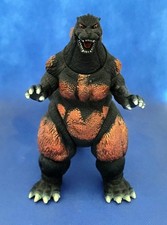 BANDAI 2001 BURNING GODZILLA ACTION FIGURE 6" x 10" - MOVIE MONSTER SERIES