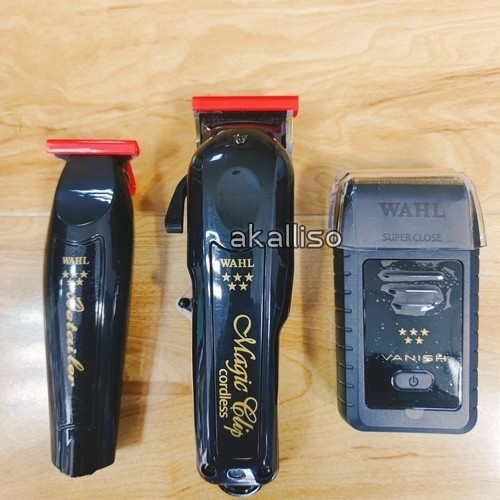 Wahl Cordless Black Magic Clip Clipper Detailer Trimmer Vanish