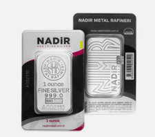Silver Bar Minted 1oz Nadir