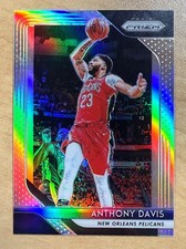 ANTHONY DAVIS 2018-2019 PANINI PRIZM SILVER PRIZM #177 NEW ORLEANS PELICANS