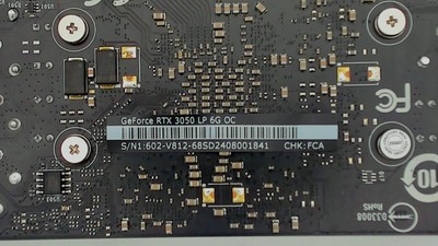 MSI Gaming NVIDIA RTX 3050 LP 6G OC 6GB GDDR6 Graphics Card