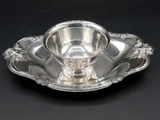 Vintage Reed And Barton Paul Revere And International Silver Company Tray  With