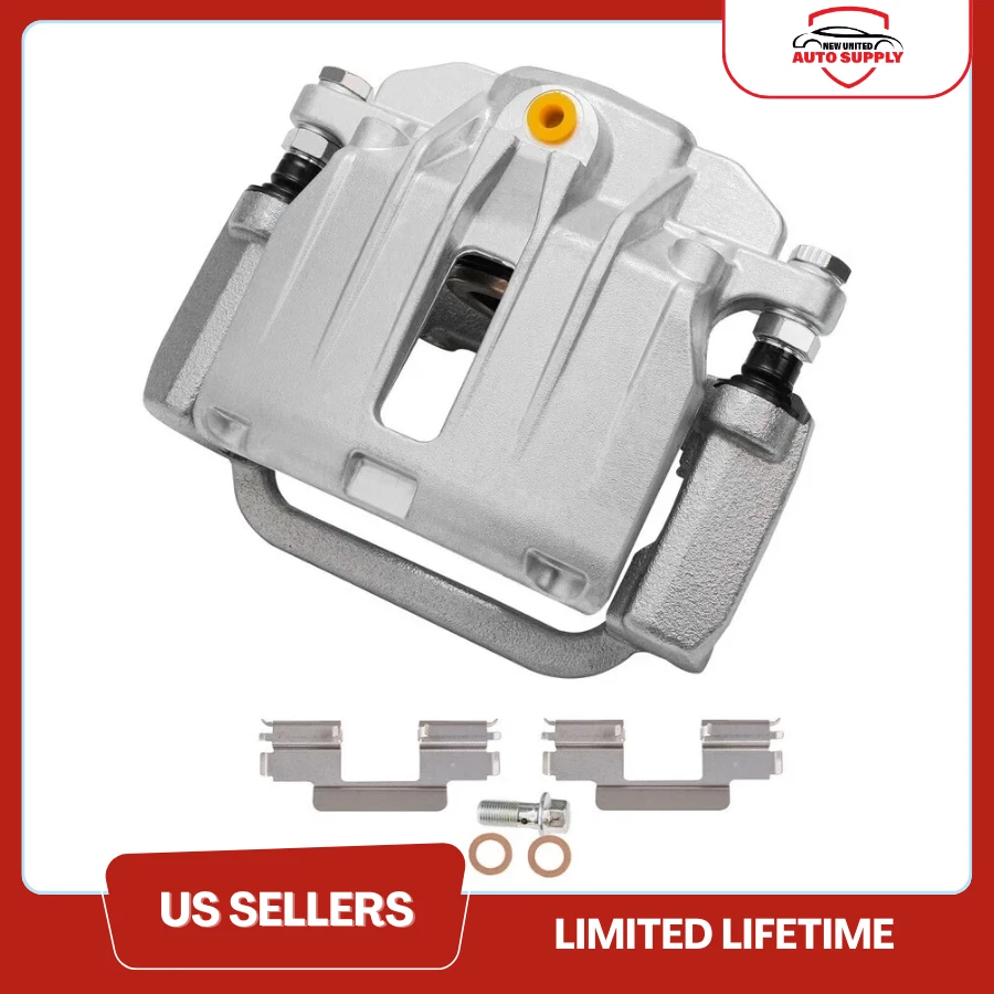 Pinza de freno trasera derecha con soporte para Chevy GMC Silverado Sierra 1500 2003-2007 Foto 2 de 3