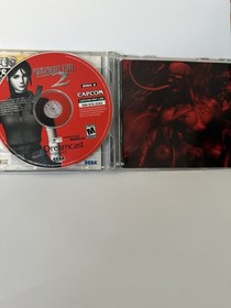 Resident Evil 2 (Sega Dreamcast 2000) Complete With Manual