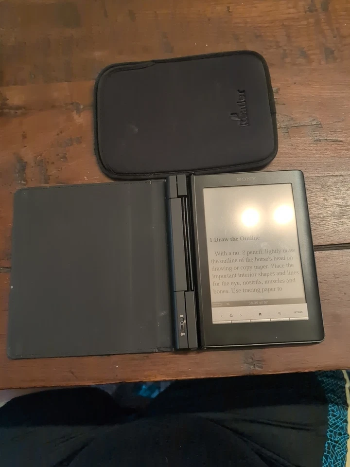 Lector de libros digitales Sony PRS-600 6” edición táctil libro electrónico de bolsillo nuevo batería Paquete Foto 2 de 4