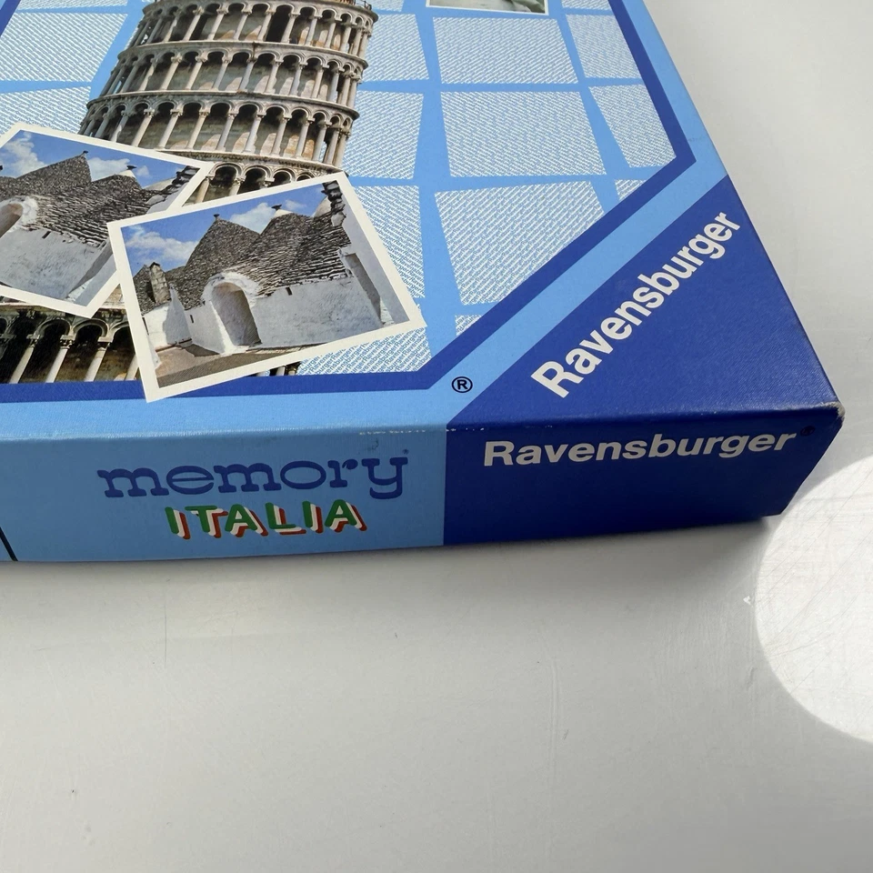 Vintage Ravensburger 1992 Memory Italia Matching Game Milano Game is Complete - Image 3 of 4