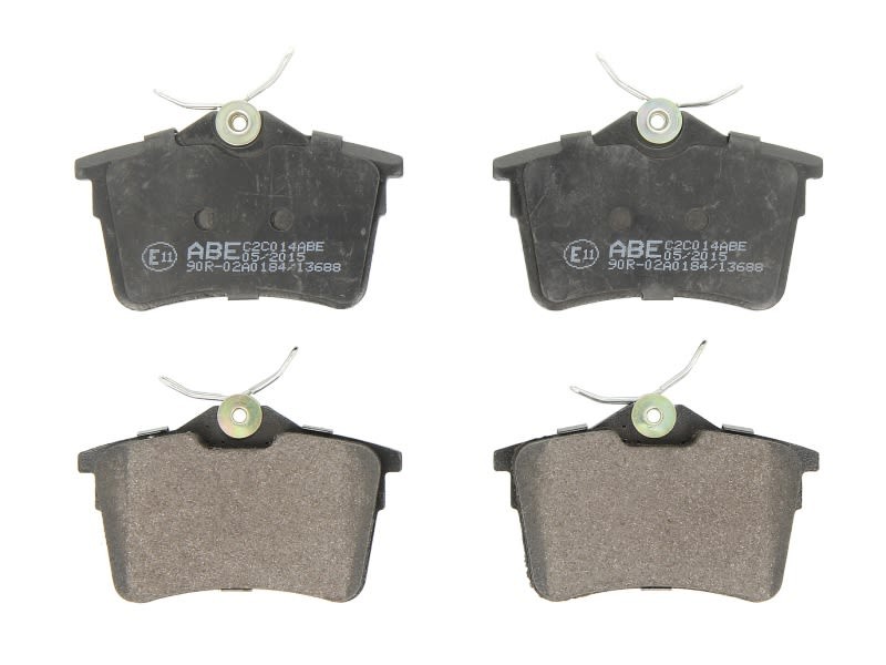 Plaquettes de frein silencieuses ABE C2C014ABE pour 307 2.0