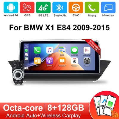 10.25'' Wireless Carplay Stereo Autoradio 128G GPS Car Navi Stereo For BMW X1 E84