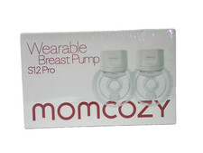 Momcozy S12 9-Levels Double Wearable Breast Pump - White