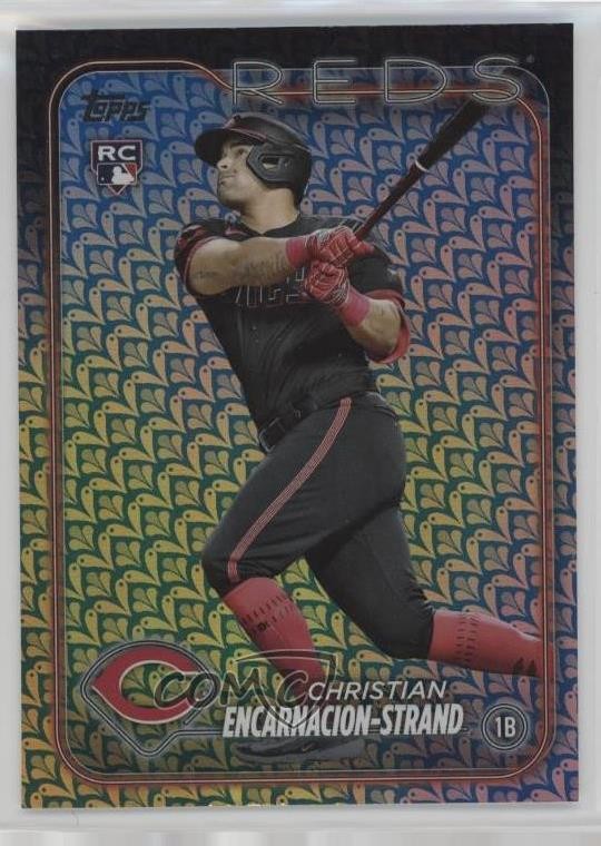 2024 Topps Series 1 Holiday Christian Encarnacion-Strand #219 Rookie RC 1l74
