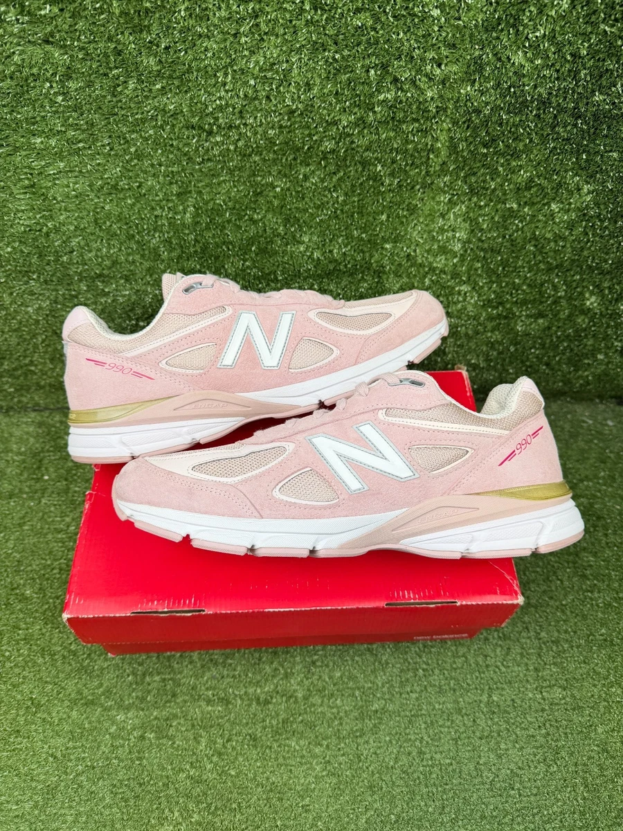 New Balance 990v4 Made In USA Pink Ribbon for Sale | Authenticity