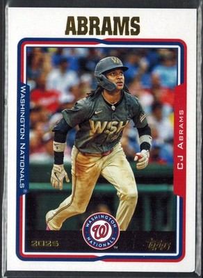 2025 Topps Archives ~ CJ Abrams 243 *Free Same Day Ship **BOGO