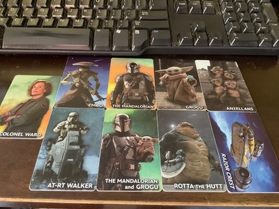 Dave and Buster s Mandalorian and Grogu Complete Set
