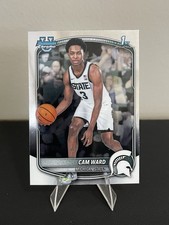 2025-26 Bowman Basketball Bcp-53 Cam Ward Chrome 1st Bowman Michigan State