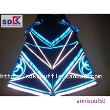 NEW PHAT Pants Melbourne Shuffle Hardstyle BioHazard Party DJ RAVE Fluorescence