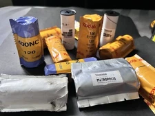 Lot Of (3) Expired &New Film 120 Kodak Ektar Portra NC, Lomo Metropolis ‘92, Pan