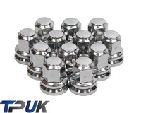 Ford Transit Satz 12 Chrom Radmuttern Aus Stahl M14X2 Mk6 Mk7 2000-2014