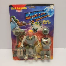Earth Force Star Rangers Major Bart Nigel Figure Pace Toys 1985 NEW SEALED MOC