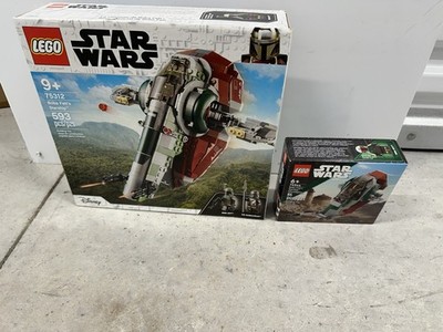 LEGO Star Wars: Boba Fett'S Starship 75312 + Boba Fett