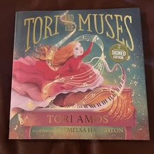 SIGNED NEW Tori Amos Tori and the Muses Hardcover Children’s Book
