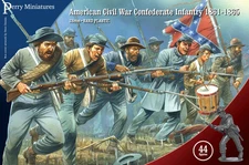 American Civil War Confederate Infantry 1861-1865 - Perry Miniatures (NIB)