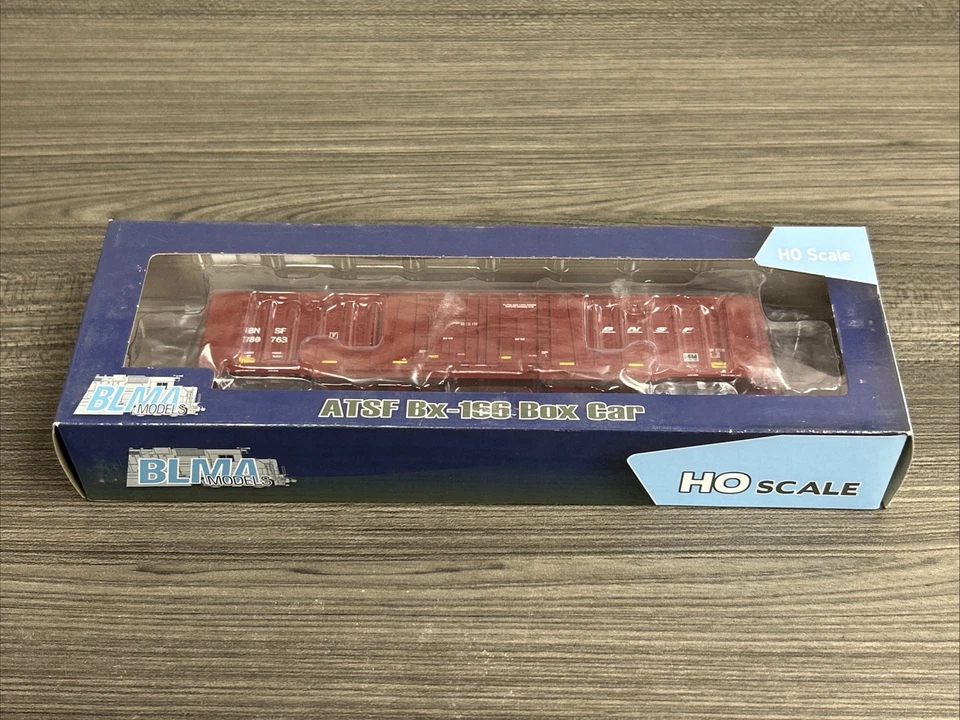 BLMA Models HO #53067 Bx-166 60’ Beer Car BNSF (Powerbar Logo) #780763 NIB - Image 3 of 4