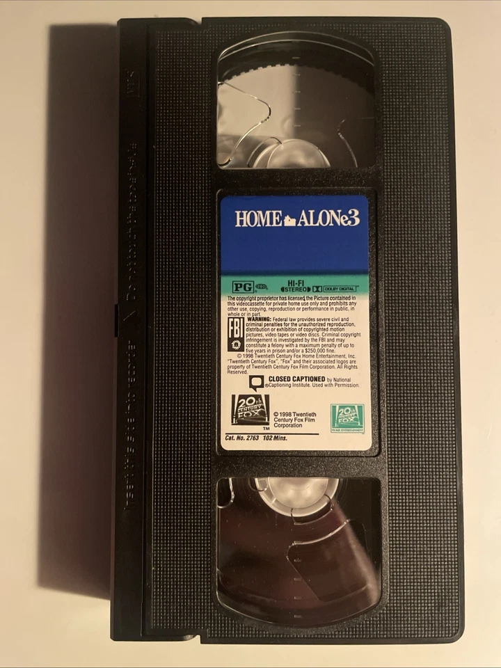 Home Alone 3 (VHS, 1998) - Image 3 of 4