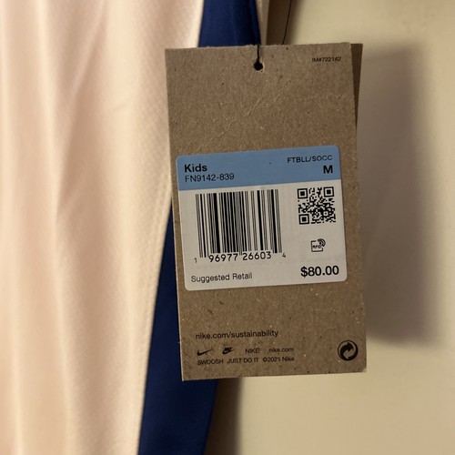 NWT Nike Kids Chelsea Away Jersey 2024-25 Youth Size: M Medium Org.$80 - Picture 10 of 16