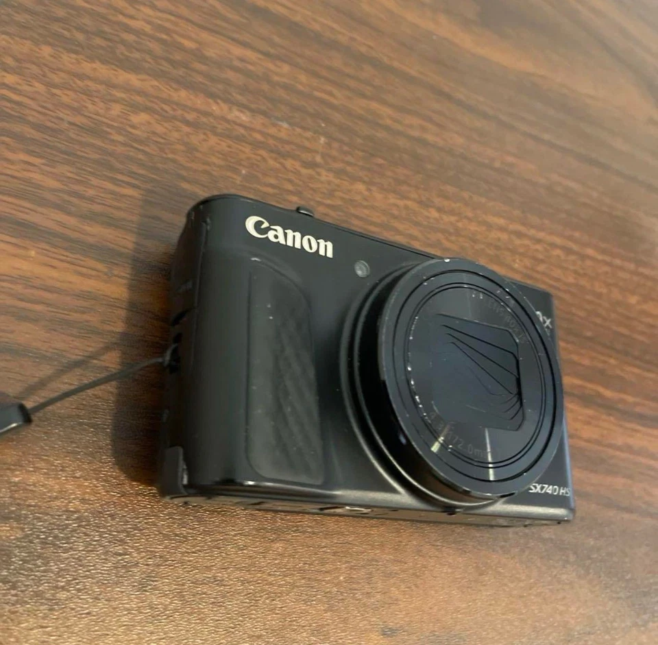 Canon PowerShot SX740 HS Compact Digital Camera Black 40x Optical Zoom, As-Is - Image 4 of 4