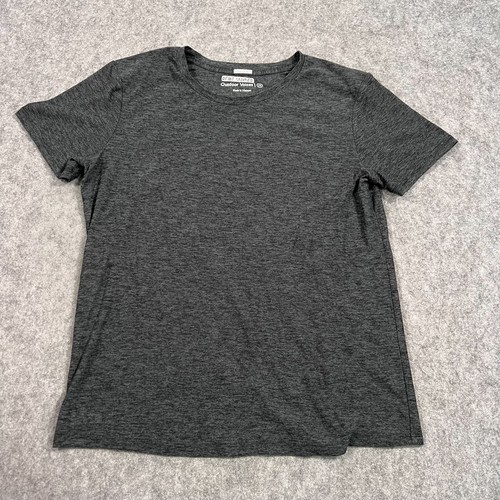 Outdoor Voices Heather Charcoal Gray Short Sleeve T-Shirt Men's Size XS