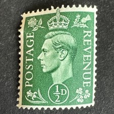 Great Britain 1937 - SG#462 - King George VI - ½d Used Postage Stamp