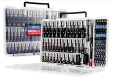 80Piece Premium Magnetic Impact Nut Driver Set Metric & SAE with Socket Adapters