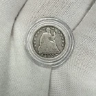 1853-P 5c Seated Liberty Half Dime US 90% Silver Coin Philadelphia h10c ARROWS!