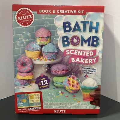 New Klutz Bath Bomb Scented Bakery Book & craft kit Kids Age 10+