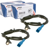 2X Bosch ABS-SENSOREN Vorne Passend FÜR CitroËN C2 C3 Peugeot 1007 Links+Rechts