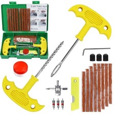 Tire Repair Kit, 33Pcs Heavy Duty Tire Plug Kit, Universal Tire Repair 33pcs