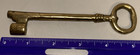 5 (Five) Vintage Brass Keys 6" Inch to 3" Skeleton 6 Inch. For various locks — photo 7
