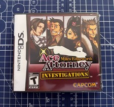 Image of Ace Attorney Investigations: Miles Edgeworth (Nintendo DS) Brand New